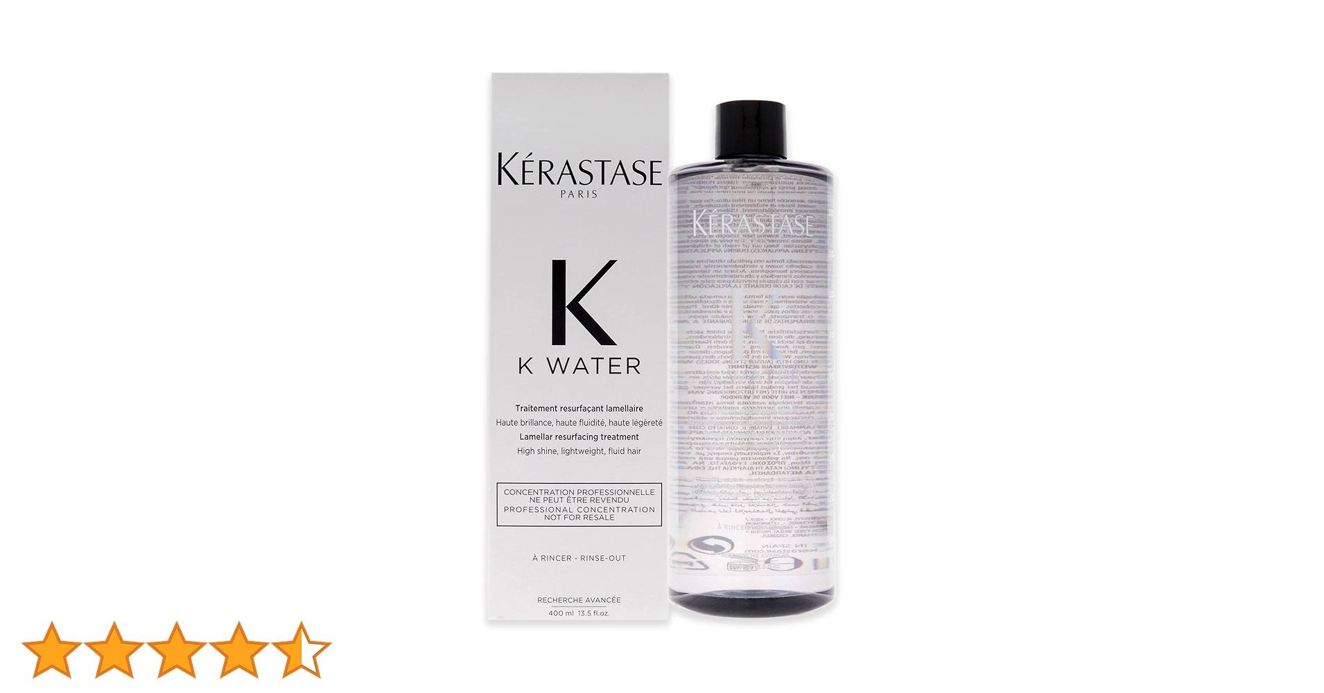 Amazon.co.jp: ケラスターゼ Kウォーター 400ml (Kerastase K